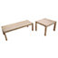 Interiors by Premier Loki Natural Set of 2 Tables