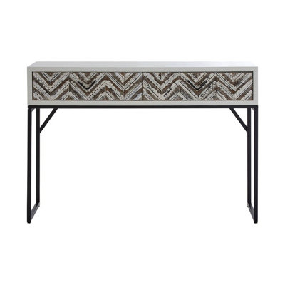 Interiors by Premier Lombok 2 Drawer Console Table