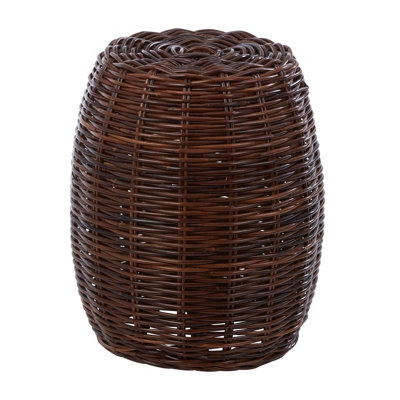 Interiors by Premier Maka Natural Croco Rattan Stool