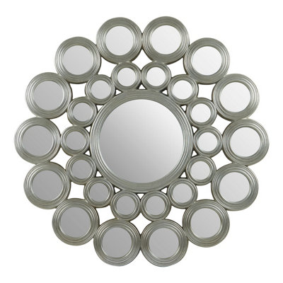 Interiors by Premier Maris Silver Wall Mirror