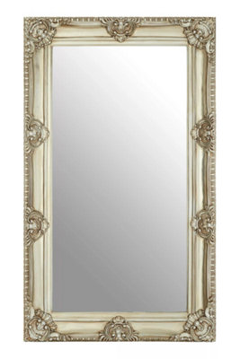 Interiors by Premier Marseille Champagne Bead And Reel Wall Mirror