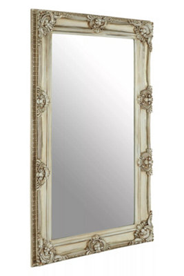 Interiors by Premier Marseille Champagne Bead And Reel Wall Mirror