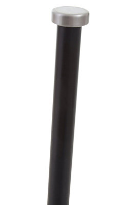 Interiors by Premier Matt Black Kitchen Roll Holder, Stylish and Stable Holder for Kitchen Roll, Kitchen Paper Towel Holder