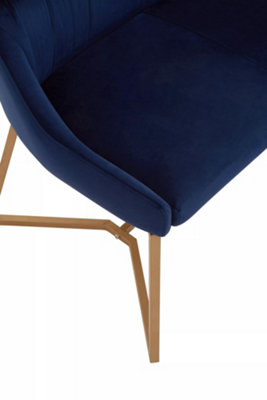 Interiors by Premier Midnight Velvet Bench, Indoor Bench with Velvet Upholstery for Living Room with Soft Velvet Seat