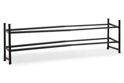 Interiors By Premier Minimal Two Tier Shoe Rack, Functional Shoe Drawer ...