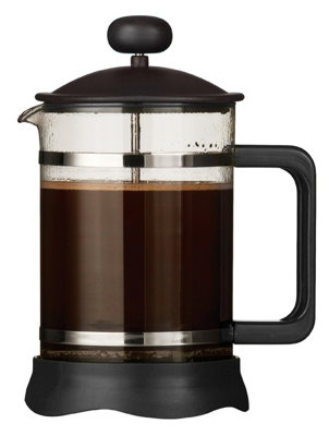 Interiors By Premier Modern Design 850Ml Cafetiere, Advanced Filtration System Small Cafetiere, Comfortable Grip Coffee Cafetiere