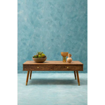 Interiors By Premier Modern Style Coffee Table, Easy To Maintain Display Table, Versatile Wooden Table, Lightweight Storage Table