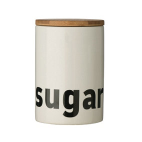 Interiors by Premier Mono Sugar Canister - Single Canister