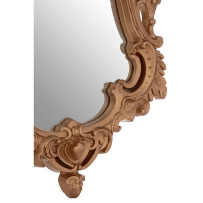 Interiors by Premier Neo-Classical Gold Finish Wall Mirror