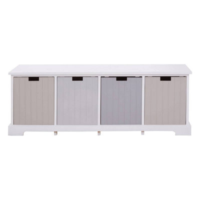 Interiors by Premier New England 4 Drawer Bench