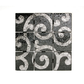 Interiors by Premier Opulence Mosaic Wall Plaque