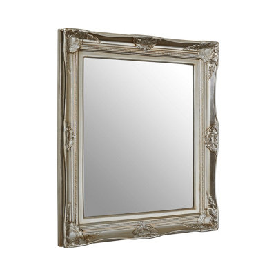 Interiors By Premier Ornate Acanthus Leaf Wall Mirror,Decorative Accent Piece For Hallway,Detailed Carved Rectangular Mirror
