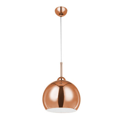 Interiors by Premier Pendant Light with Copper Finish