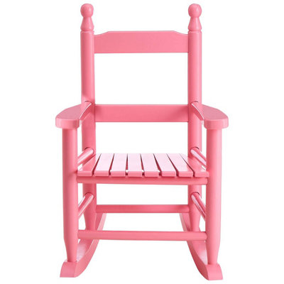 Pink rocking chair for child sale