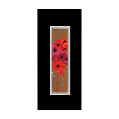 Interiors by Premier Poppies Rectangular Framed Wall Art