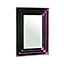 Interiors by Premier Purple Mirrored Bevelled Frame Mirror