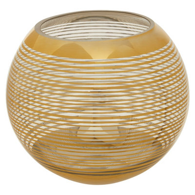 Interiors by Premier Raya Large Rounded Stripe Vase