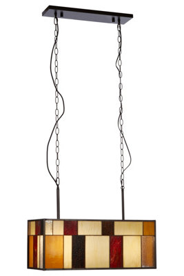 Interiors by Premier Rectangle Ceiling Light