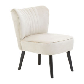 Interiors by Premier Regents Park Mink Velvet Chair