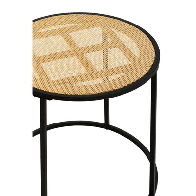 Interiors By Premier Round Side Table, Durable And Sturdy Side Table By Couch, Minimalist And Easy To Maintain Small Lounge Table