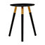 Interiors by Premier Round Side Table, Durably Constructed Modern Side Table, Long Lasting Compact Table for Living Room