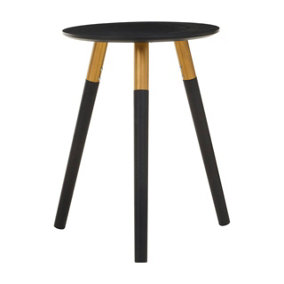 Interiors by Premier Round Side Table, Durably Constructed Modern Side Table, Long Lasting Compact Table for Living Room