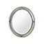 Interiors by Premier Rustic Vintage Round Wall Mirror
