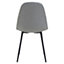 Interiors by Premier Salford Grey Fabric Dining Chair
