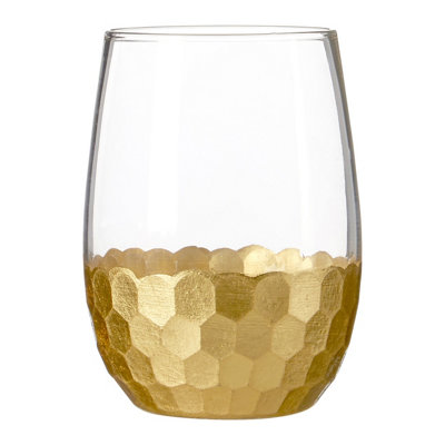 Interiors by Premier Set Of Four Astrid Glass Tumblers