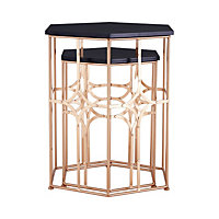 Interiors by Premier Set Of Two Lexa Side Tables