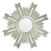 Interiors by Premier Sevan Wall Mirror With Mirrored Glass