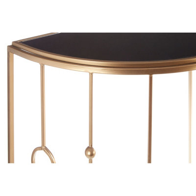 Interiors by Premier Sleek And Sturdy Art Deco Console Tables, Durable Hallway Table, Easily Maintained Modern Console Table