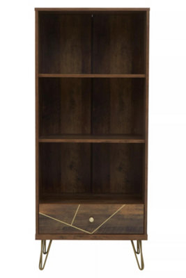 Interiors By Premier Sleek And Sturdy Shelf Unit, Ample Space Narrow Shelving Unit, Functional tall Cupboards With Shelves