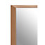 Interiors by Premier Small Square Gold Finish Wall Mirror