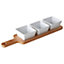 Interiors by Premier Soiree Serving Board With White Dishes