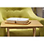 Interiors by Premier Space Saving Veneer Top Snack Table With White Top, Stylish Side Tables For Living Room, Coffee Table