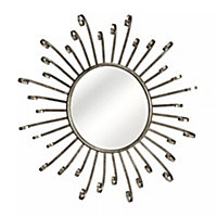 Interiors by Premier Spoke Style Wall Mirror