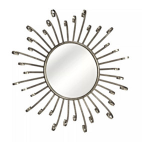 Interiors by Premier Spoke Style Wall Mirror
