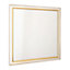 Interiors by Premier Square Framed Wall Mirror