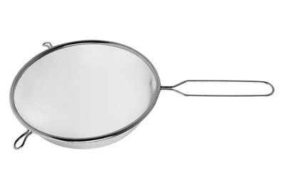 Interiors by Premier Stainless Steel Wire Mesh Sieve With Long Handle, Woven Wire Sifter, Woven Sieve Mesh For Sifting Flour
