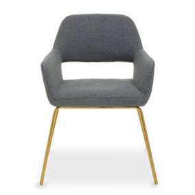 Interiors by Premier Stockholm Grey Dining Chair