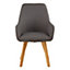 Interiors by Premier Stockholm Grey Leisure Chair