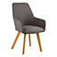Interiors by Premier Stockholm Grey Leisure Chair