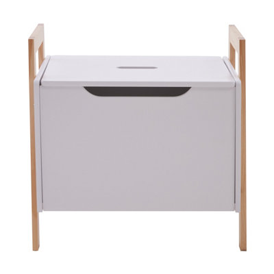 Interiors by Premier Storage Box, Durable Construction Storage Box With Lid, Modern Design White Storage Box, Compact Small Box