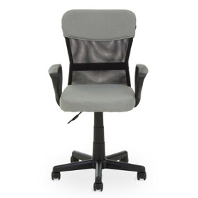 Interiors by Premier Stratford Black and Grey Home Office Chair