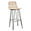 Interiors by Premier Sturdy Natural Rattan Chair, Natural Rattan Dining Chair, Durable Rattan Outdoor Chair, Dining Chair