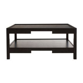 Interiors By Premier Stylish Display Coffee Table, Functional Two - Tier Design Wooden Coffee Table, Coffee Table With Storage