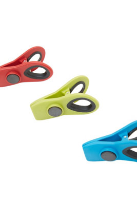 Interiors By Premier Stylish Set Of Three Magnetic Clips, Practical ...