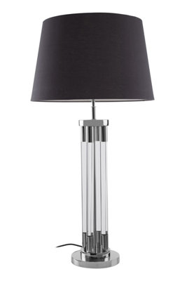 Buy Interiors by Premier Table Lamp With Tubular Acrylic Base at B&Q