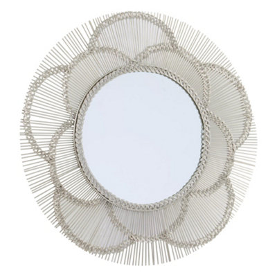 Interiors by Premier Templar Floral Effect Wall Mirror